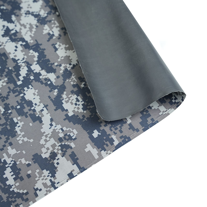 Antiscratch oxford fabric with PVC coating